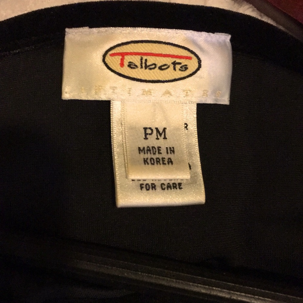 Talbots velvet top - Picture 3 of 5